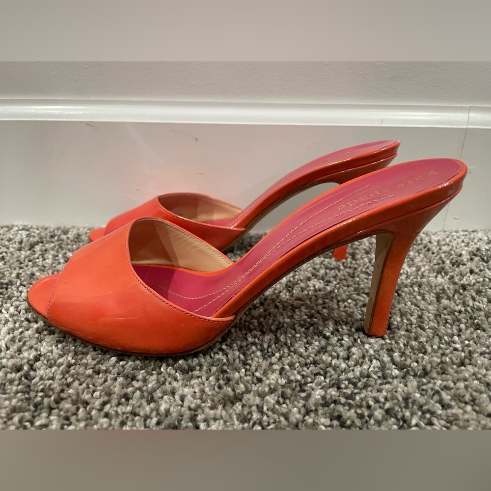 Kate Spade heeled slides dress shoes for women, size 6.5 - Picture 4 of 15
